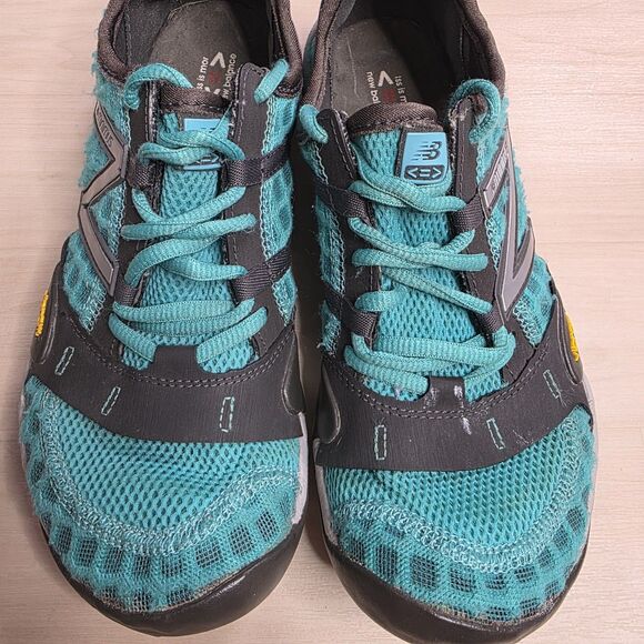 New Balance Minimus Trail Running Shoes Vibram Sole Green WT10CG Womens Size 7.5 - Picture 7 of 11